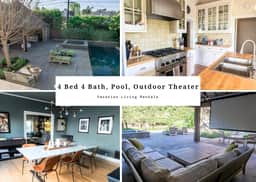 Stunning home with pool and spa In Los Feliz – Close to Hollywood.