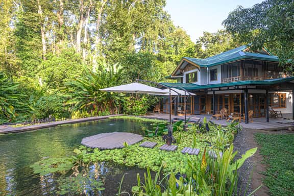 Gated Beachfront Community- Huge Natural Pool- TRIPLE Suites Birders delight!